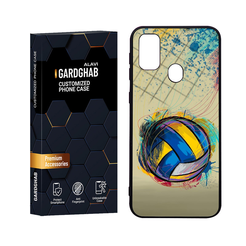 کاور گارد قاب علوی مدل Glass مناسب برای گوشی موبایل سامسونگ Galaxy M30S