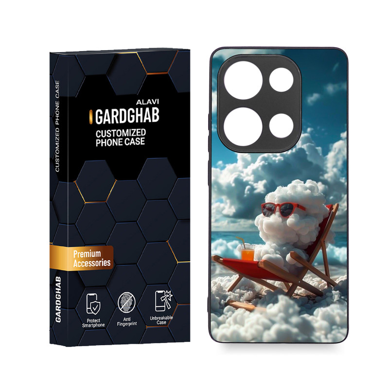 کاور گارد قاب علوی مدل دور ژله ای مناسب برای گوشی موبایل شیائومی Redmi Note 13 Pro 4G