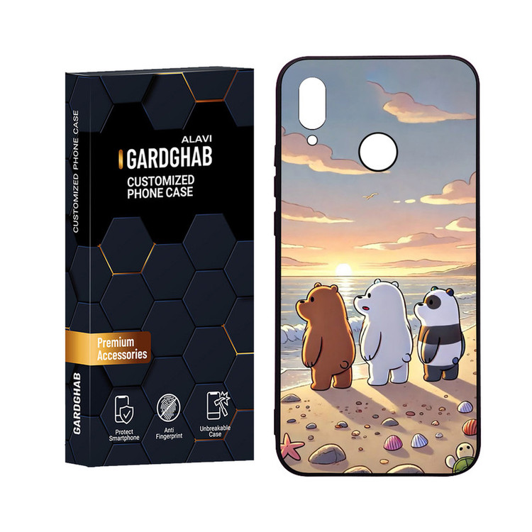 کاور گارد قاب علوی مدل Glass مناسب برای گوشی موبایل هواوی Nova 3E