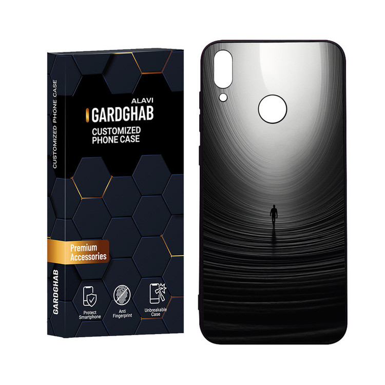 کاور گارد قاب علوی مدل Glass مناسب برای گوشی موبایل آنر 8C