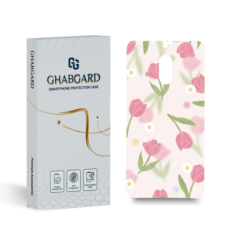 کاور قاب گارد مدل گل مناسب برای گوشی موبایل نوکیا 6