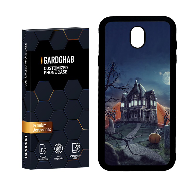 کاور گارد قاب مدل دور ژله ای هنری مناسب برای گوشی موبایل سامسونگ Galaxy J5 Pro
