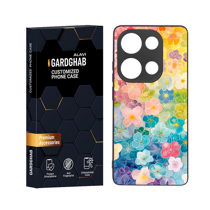 کاور گارد قاب علوی مدل دور ژله ای مناسب برای گوشی موبایل شیائومی Redmi Note 13 Pro 4G