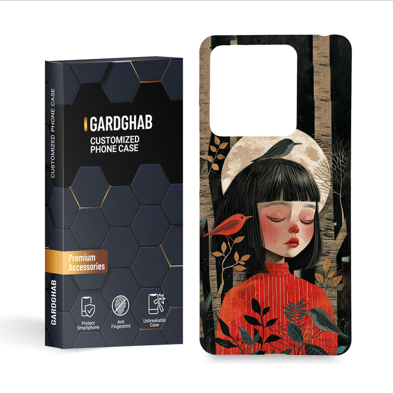 کاور گارد قاب مدل دخترانه مناسب برای گوشی موبایل شیائومی Redmi Note 13 5G
