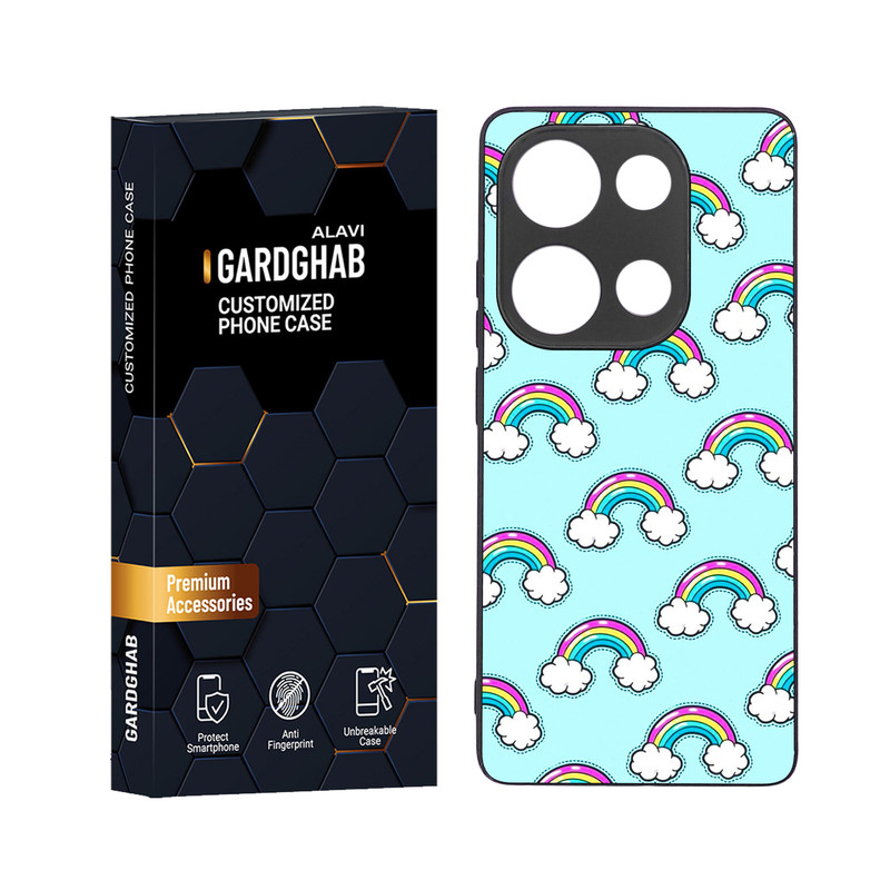 کاور گارد قاب علوی مدل دور ژله ای مناسب برای گوشی موبایل شیائومی Redmi Note 13 Pro 4G