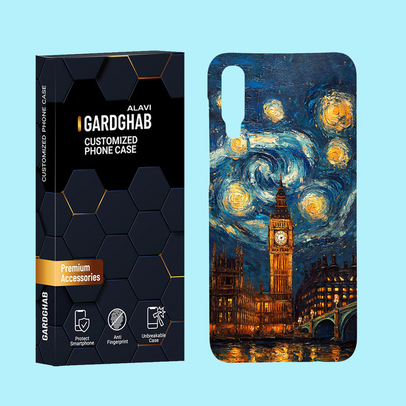 کاور گارد قاب علوی مدل هنری مناسب برای گوشی موبایل سامسونگ Galaxy A50 / A50s / A30s