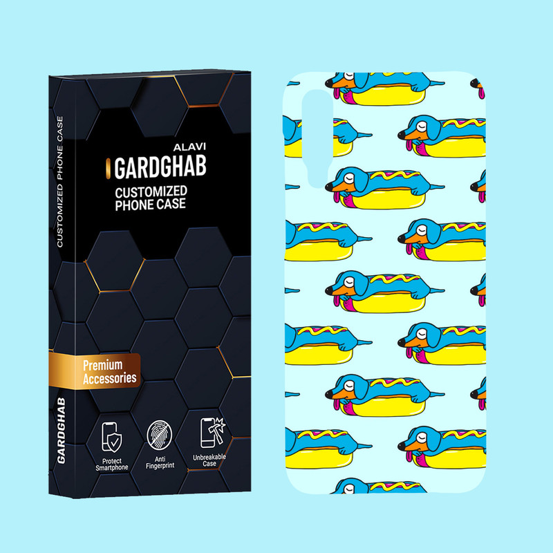 کاور گارد قاب علوی مدل پترن فانتزی مناسب برای گوشی موبایل سامسونگ Galaxy A50 / A50s / A30s