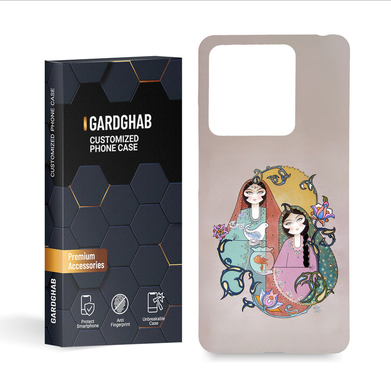 کاور گارد قاب مدل دخترانه مناسب برای گوشی موبایل شیائومی Redmi Note 13 5G