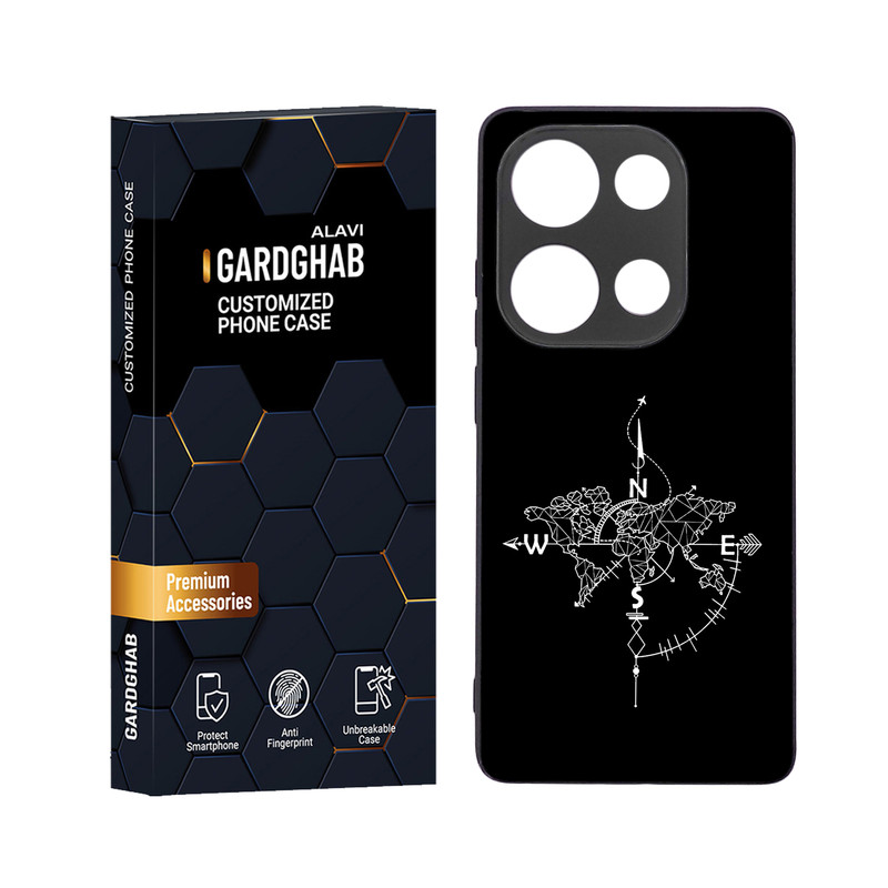 کاور گارد قاب علوی مدل دور ژله ای مناسب برای گوشی موبایل شیائومی Redmi Note 13 Pro 4G