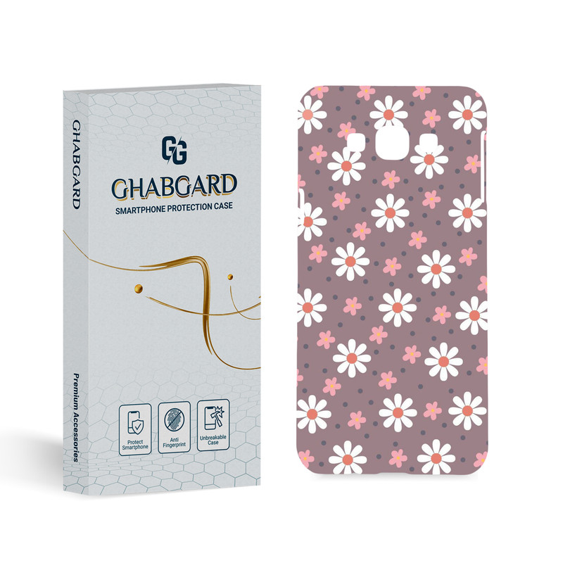 کاور قاب گارد مدل گل مناسب برای گوشی موبایل سامسونگ Galaxy A8 2015