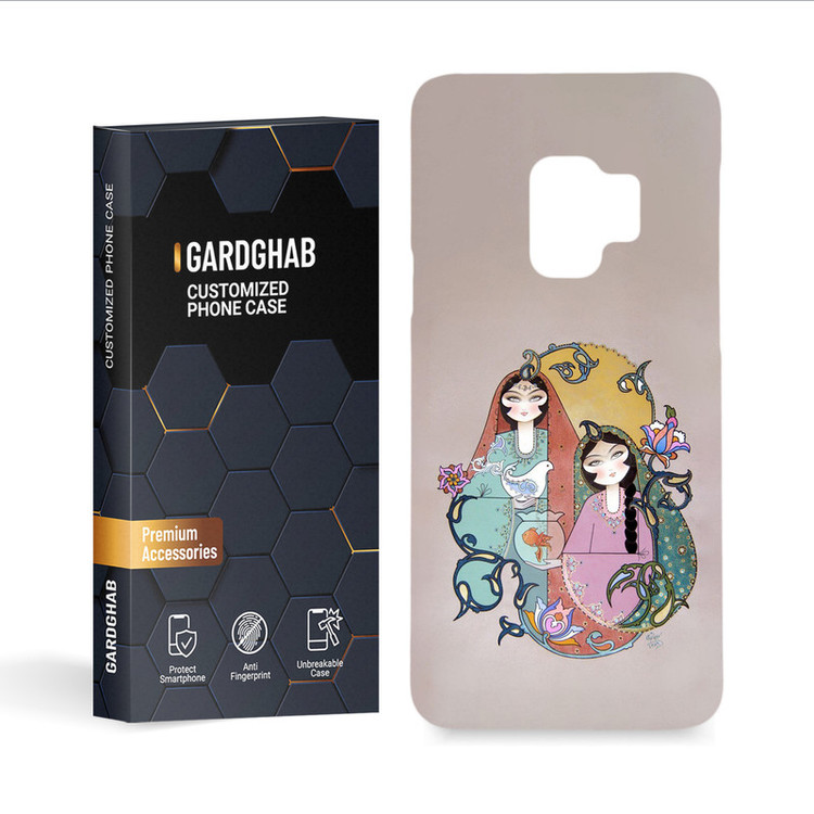 کاور گارد قاب مدل دخترانه مناسب برای گوشی موبایل سامسونگ Galaxy S9