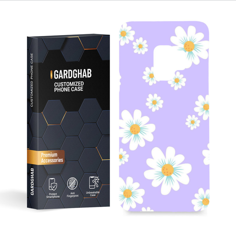 کاور گارد قاب مدل گل مناسب برای گوشی موبایل سامسونگ Galaxy S9