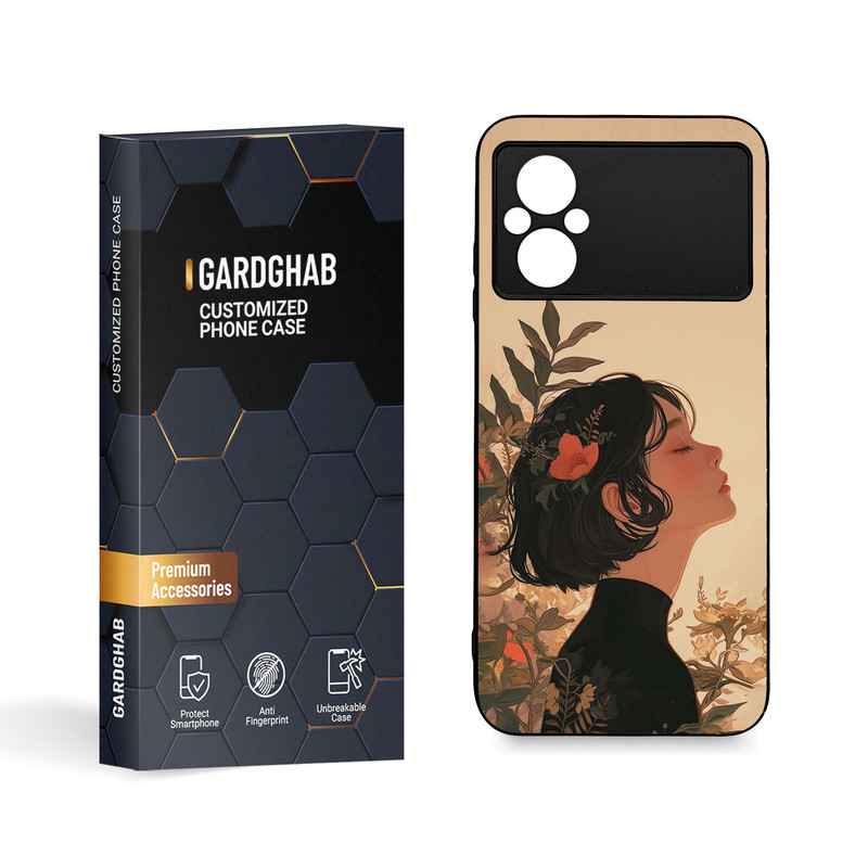 کاور گارد قاب مدل دخترانه مناسب برای گوشی موبایل شیائومی Poco M4 5G / M5 4G