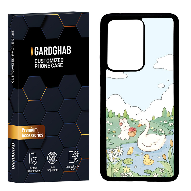 کاور گارد قاب مدل پشت گلس فانتزی مناسب برای گوشی موبایل سامسونگ Galaxy S20 Ultra