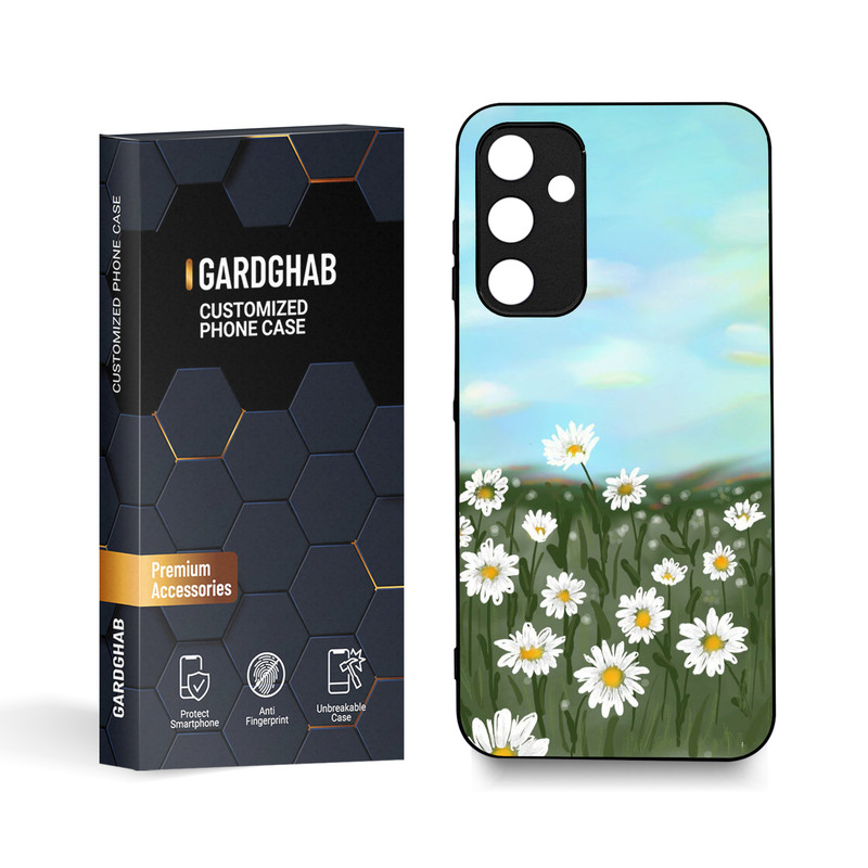کاور گارد قاب مدل گل مناسب برای گوشی موبایل سامسونگ Galaxy A25 5G