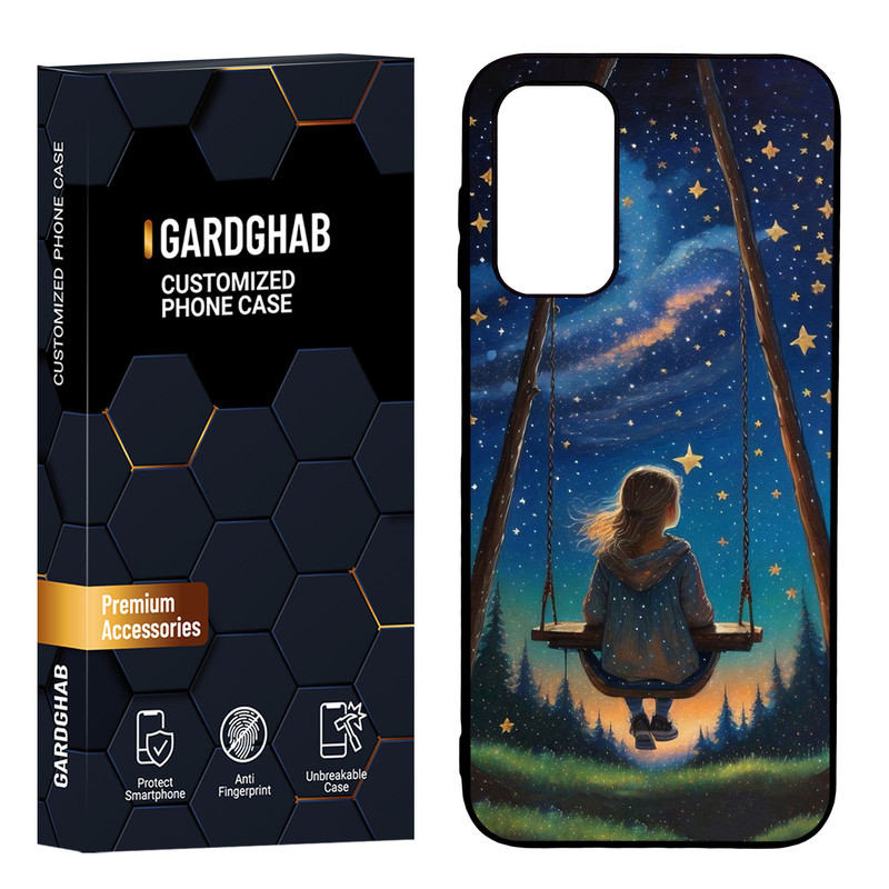 کاور گارد قاب مدل دور ژله ای دخترانه مناسب برای گوشی موبایل سامسونگ Galaxy A14