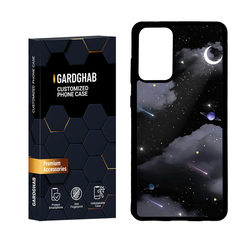 کاور گاردقاب مدل دور ژله ای هنری مناسب برای گوشی موبایل سامسونگ Galaxy A72
