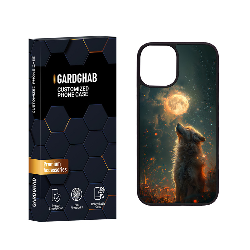 کاور گارد قاب مدل دور ژله ای پشت گلس پسرانه مناسب برای گوشی موبایل اپل iPhone 12 Mini