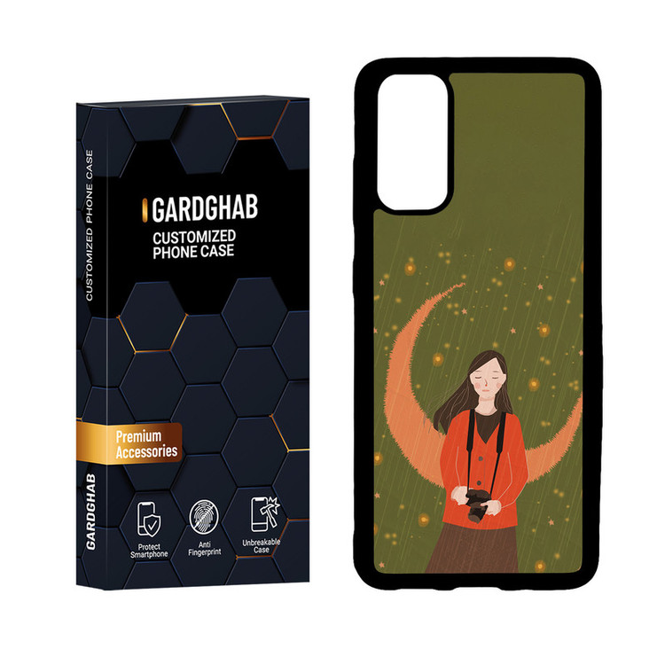 کاور گارد قاب مدل دور ژله ای دخترانه مناسب برای گوشی موبایل سامسونگ Galaxy S20