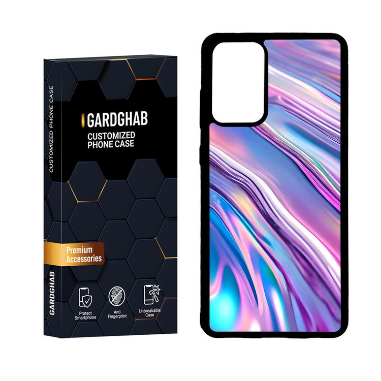 کاور گارد قاب مدل پشت گلس ساده مناسب برای گوشی موبایل سامسونگ Galaxy A72