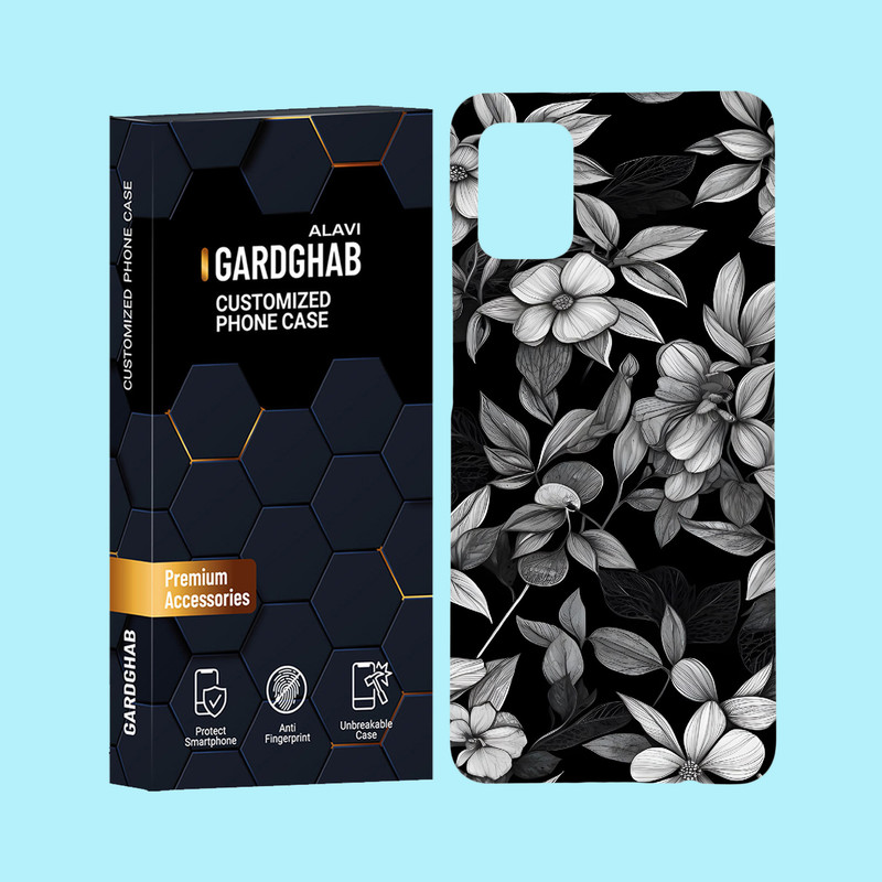 کاور گارد قاب علوی مدل گل مناسب برای گوشی موبایل سامسونگ Galaxy A31