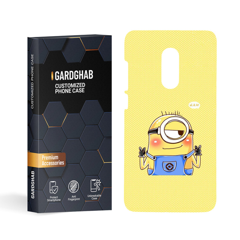 کاور گارد قاب مدل مینیون مناسب برای گوشی موبایل شیائومی Mi note 4