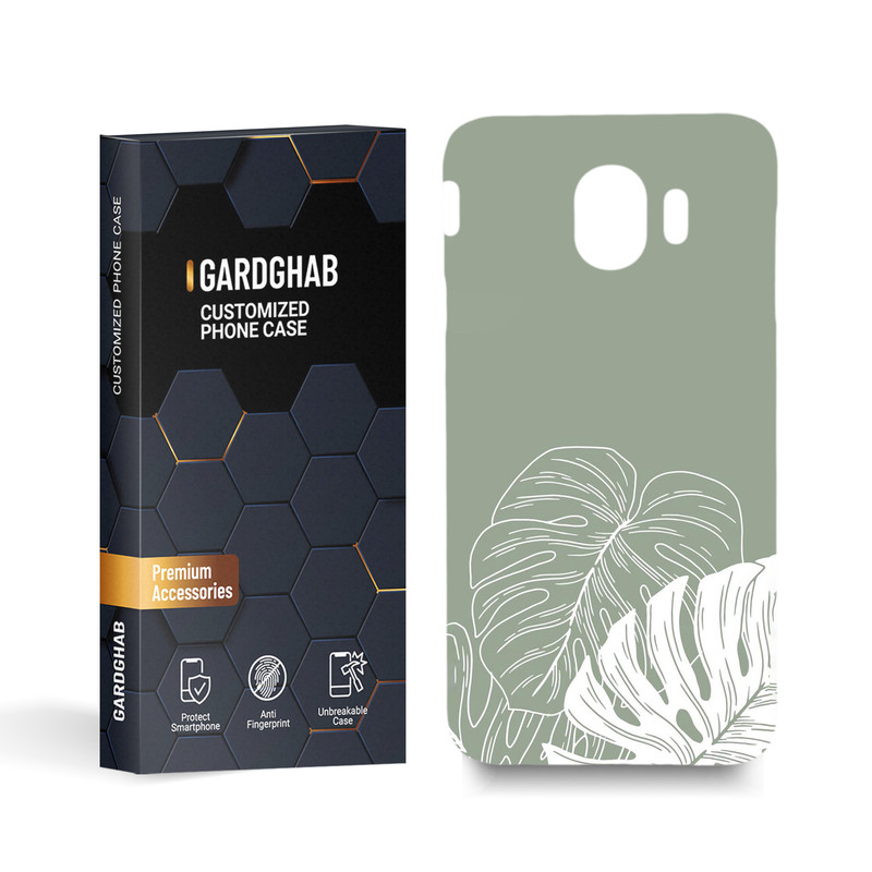 کاور گارد قاب مدل برگ مناسب برای گوشی موبایل سامسونگ Galaxy j4