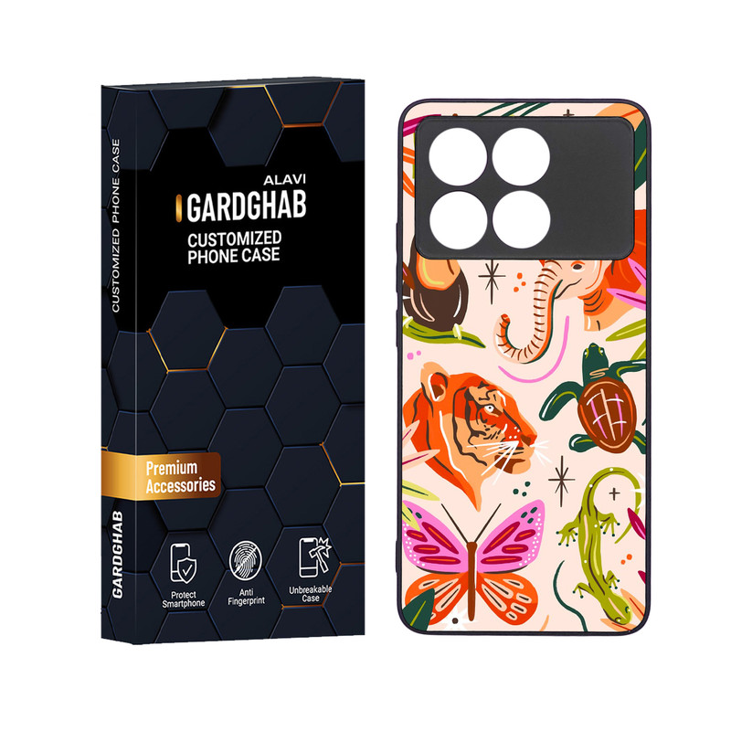کاور گارد قاب علوی مدل دور ژله ای مناسب برای گوشی موبایل شیائومی Poco X6 Pro