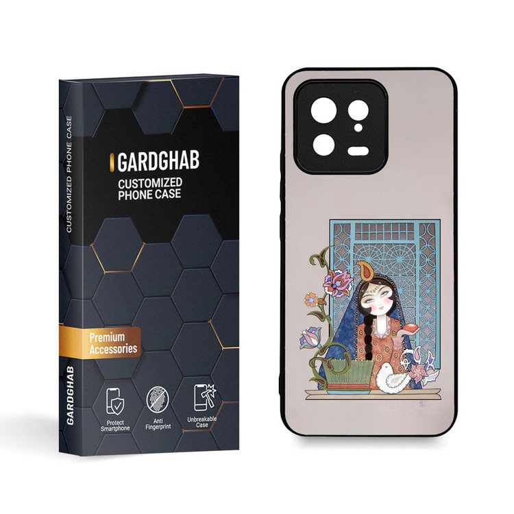 کاور گارد قاب مدل دخترانه مناسب برای گوشی موبایل شیائومی Mi 13 5G