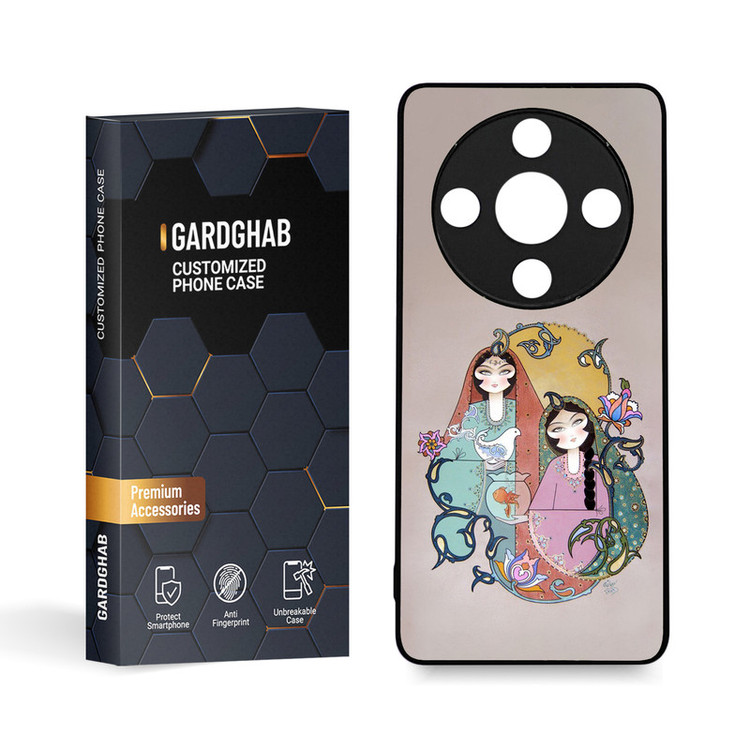 کاور گارد قاب مدل دخترانه مناسب برای گوشی موبایل آنر X9B 5G
