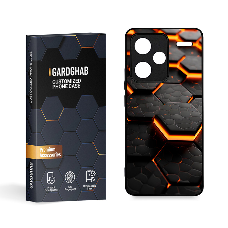 کاور گارد قاب مدل ساده مناسب برای گوشی موبایل شیائومی Redmi Note 13 Pro Plus 5G