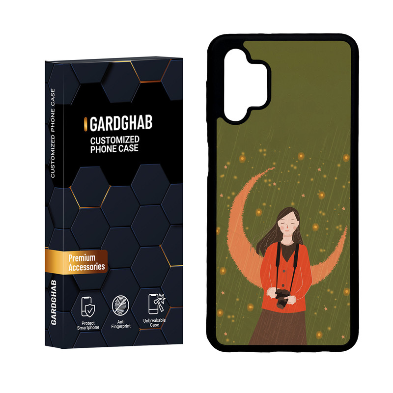 کاور گارد قاب مدل دور ژله ای دخترانه مناسب برای گوشی موبایل سامسونگ Galaxy A32 5G / M32 5G