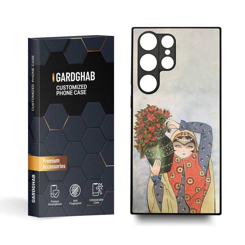 کاور گارد قاب مدل دخترانه مناسب برای گوشی موبایل سامسونگ Galaxy S23 Ultra
