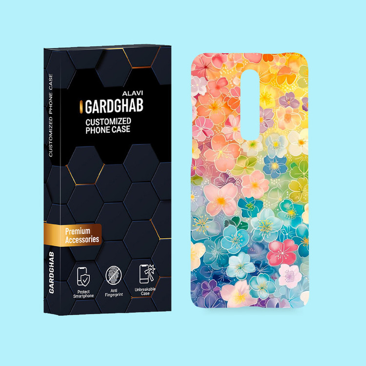 کاور گارد قاب علوی مدل گل مناسب برای گوشی موبایل شیائومی Redmi K20 / K20 Pro