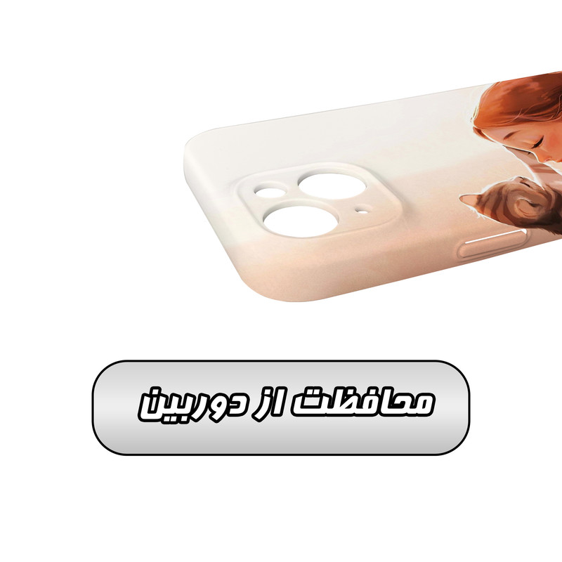 کاور گاردقاب مدل دخترانه مناسب برای گوشی موبایل اپل iPhone15 plus