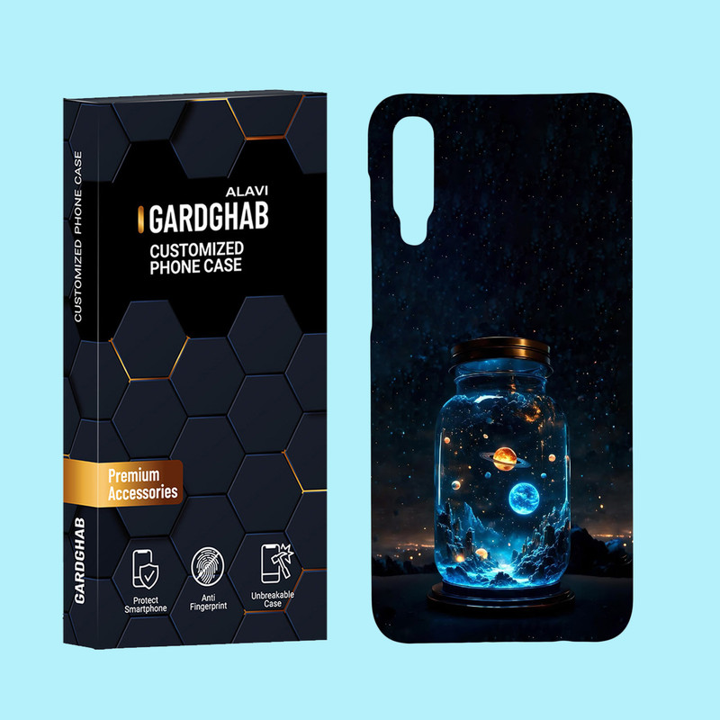 کاور گارد قاب علوی مدل کهکشان مناسب برای گوشی موبایل سامسونگ Galaxy A50 / A50s / A30s