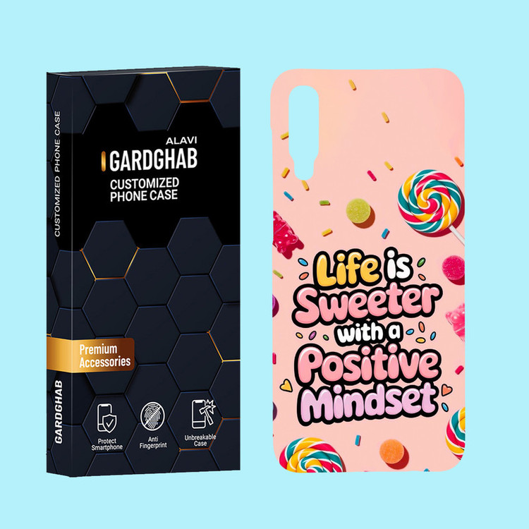 کاور گارد قاب علوی مدل متن مناسب برای گوشی موبایل سامسونگ Galaxy A50 / A50s / A30s