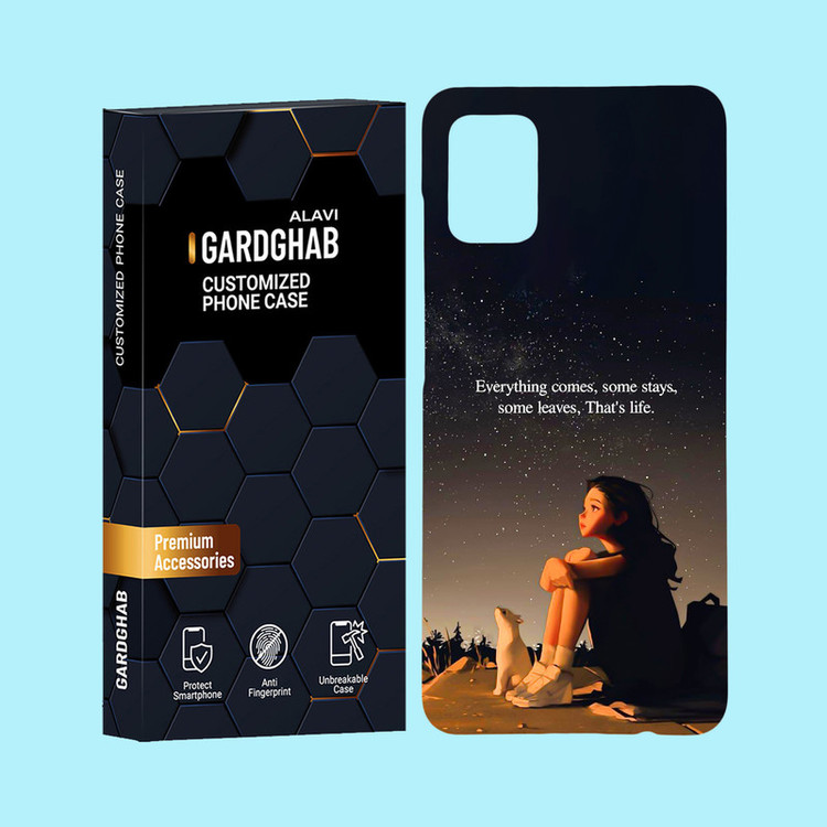 کاور گارد قاب علوی مدل دخترانه مناسب برای گوشی موبایل سامسونگ Galaxy A31