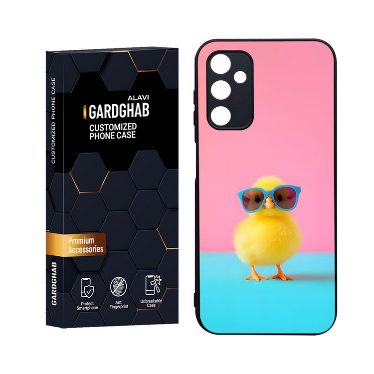 کاور گارد قاب علوی مدل Glass مناسب برای گوشی موبایل سامسونگ Galaxy A14