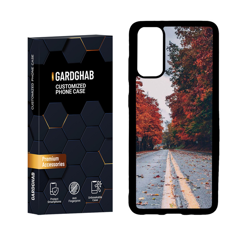 کاور گارد قاب مدل دور ژله ای منظره و طبیعت مناسب برای گوشی موبایل سامسونگ Galaxy S20