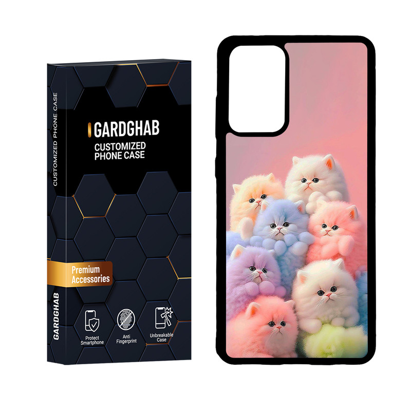 کاور گارد قاب مدل دور ژله ای فانتزی مناسب برای گوشی موبایل سامسونگ Galaxy A72