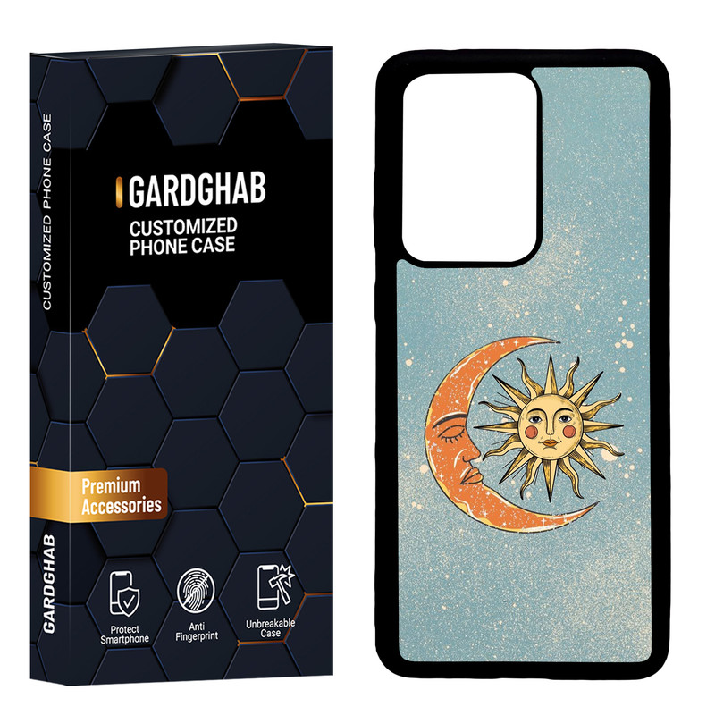 کاور گارد قاب مدل پشت گلس هنری مناسب برای گوشی موبایل سامسونگ Galaxy S20 Ultra