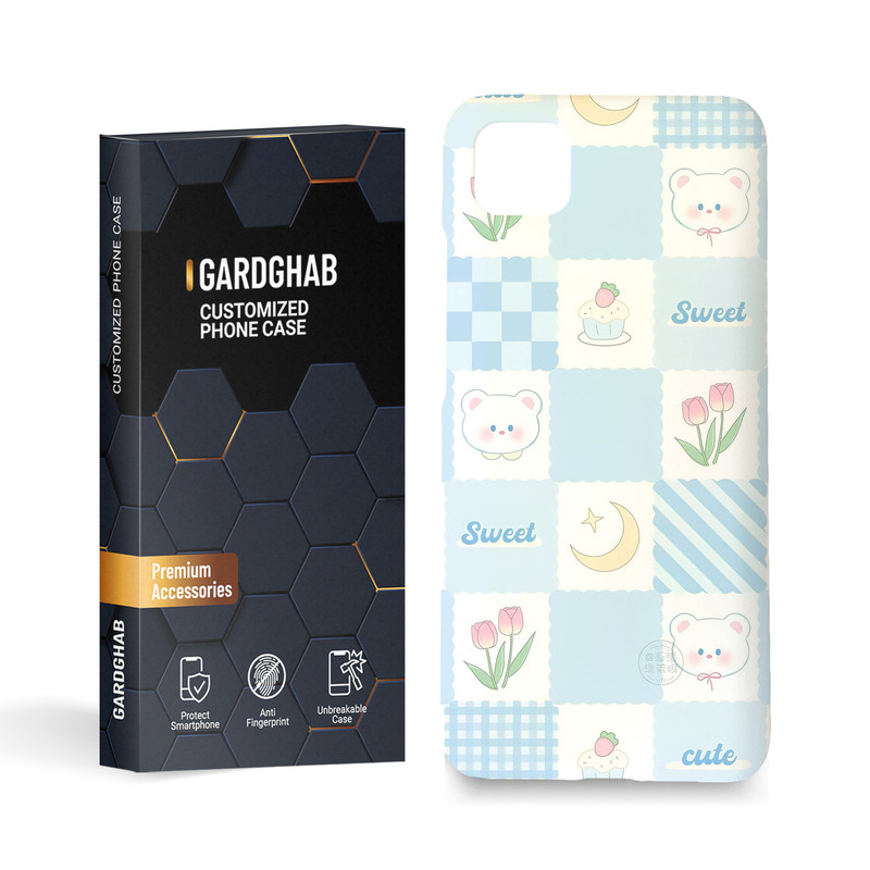 کاور گارد قاب مدل دخترانه مناسب برای گوشی موبایل شیائومی Poco C3