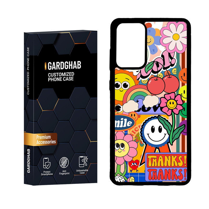 کاور گاردقاب مدل دور ژله ای فانتزی مناسب برای گوشی موبایل سامسونگ Galaxy A72