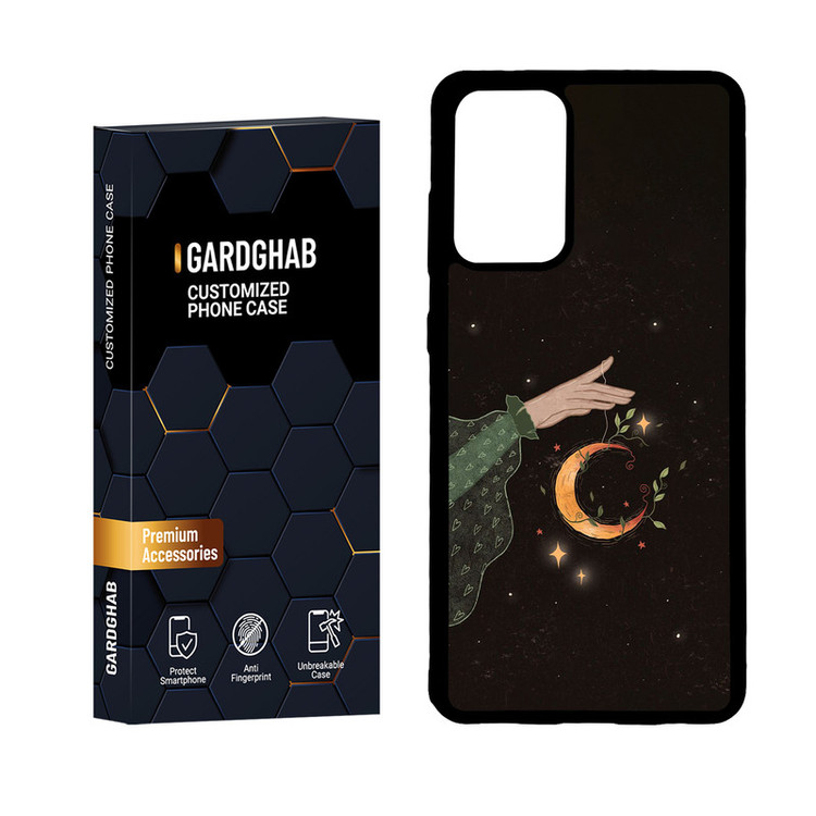 کاور گاردقاب مدل دور ژله ای هنری مناسب برای گوشی موبایل سامسونگ Galaxy A72