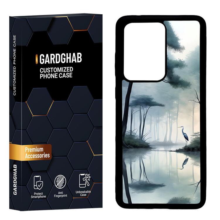 کاور گارد قاب مدل پشت گلس منظره و طبیعت مناسب برای گوشی موبایل سامسونگ Galaxy S20 Ultra