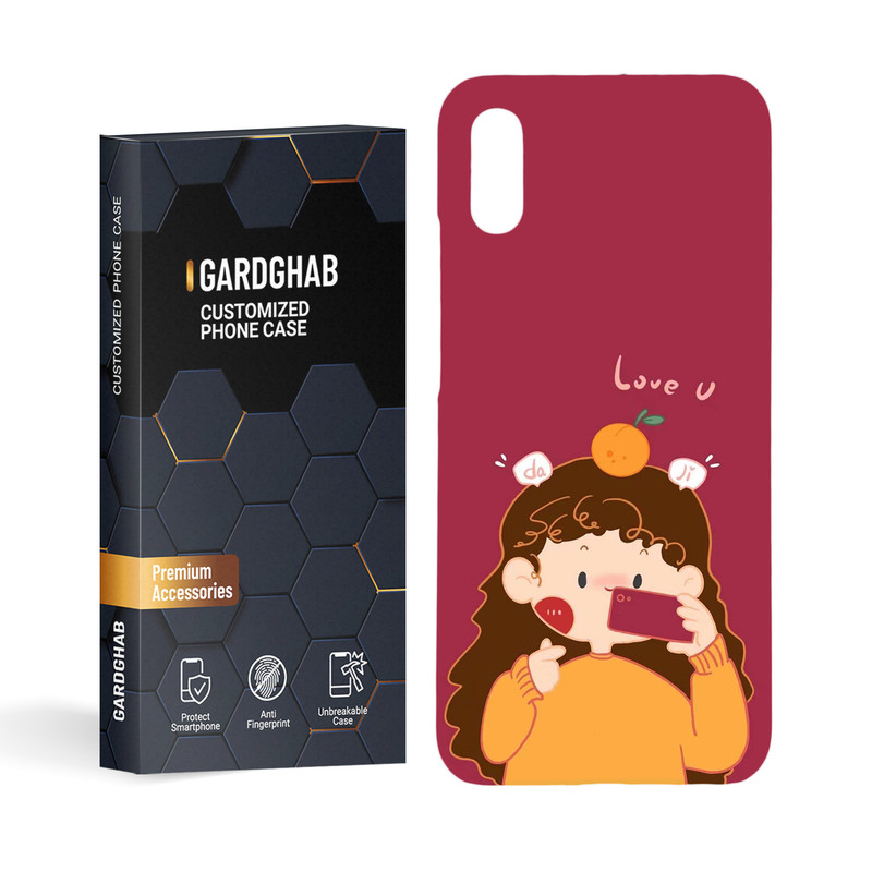 کاور گارد قاب مدل دخترانه مناسب برای گوشی موبایل شیائومی Redmi 9A