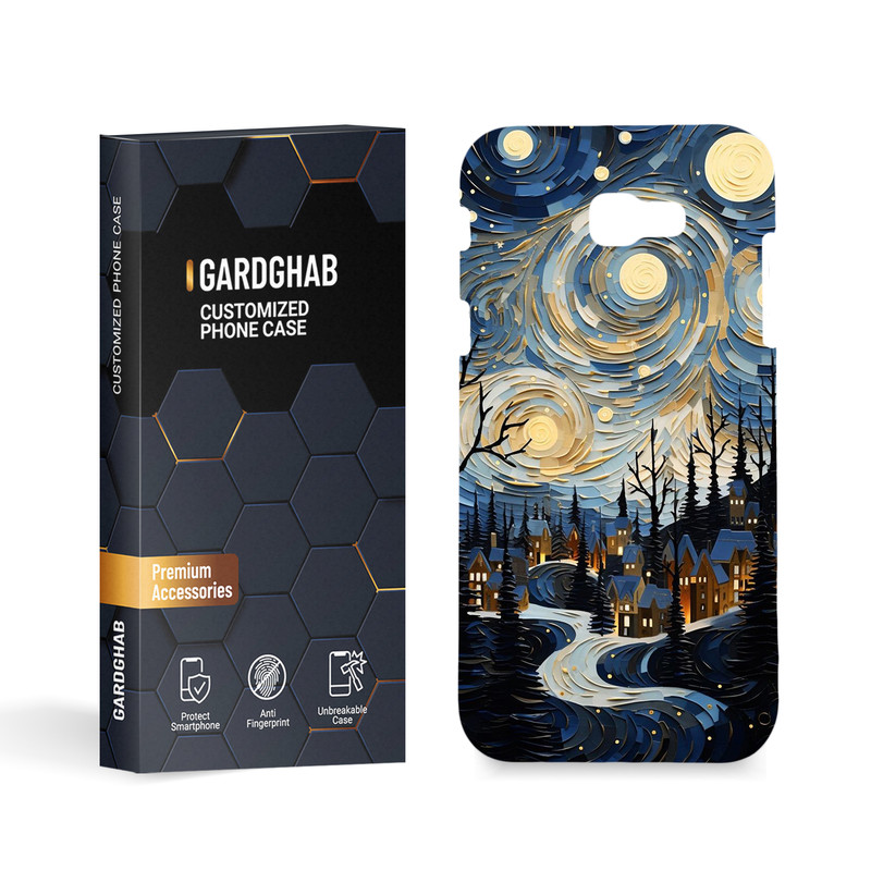 کاور گارد قاب مدل ساده مناسب برای گوشی موبایل سامسونگ Galaxy A7 2017 / A720