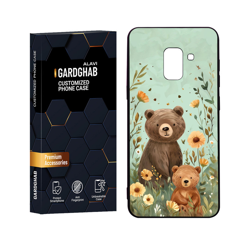 کاور گارد قاب علوی مدل Glass مناسب برای گوشی موبایل سامسونگ Galaxy A8 2018