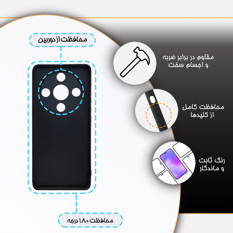 کاور گارد قاب علوی مدل ML مناسب برای گوشی موبایل آنر X9B